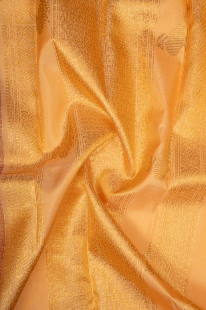 Magenta traditional pure kanchipuram silk saree