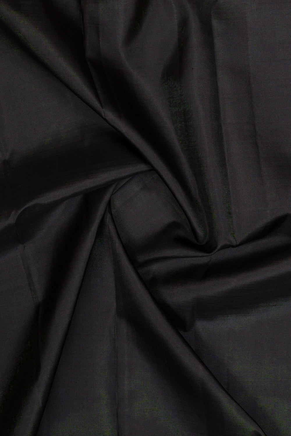 Black vintage multi checks border  pure kanchipuram silk saree
