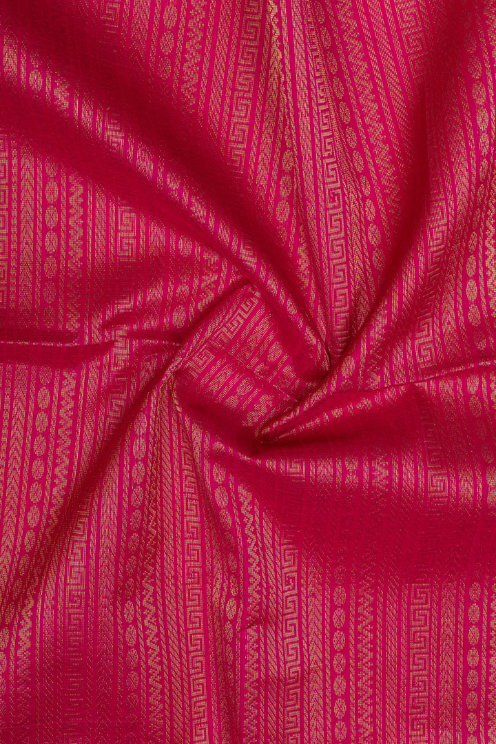 Purple plus butta pure silk cotton saree