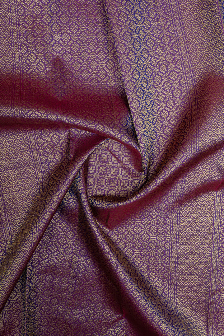 Pastel green traditional pure kanchipuram silk saree