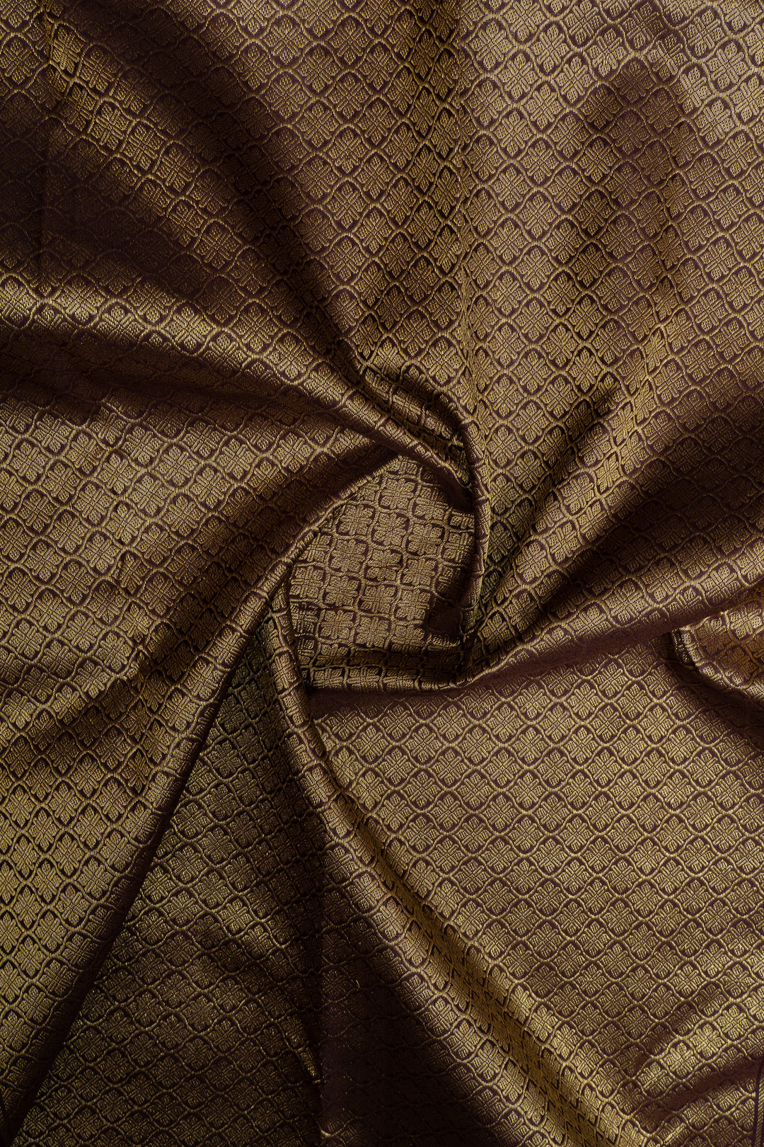 Blue and jamun purple rettai pettu pure kanchipuram silk saree