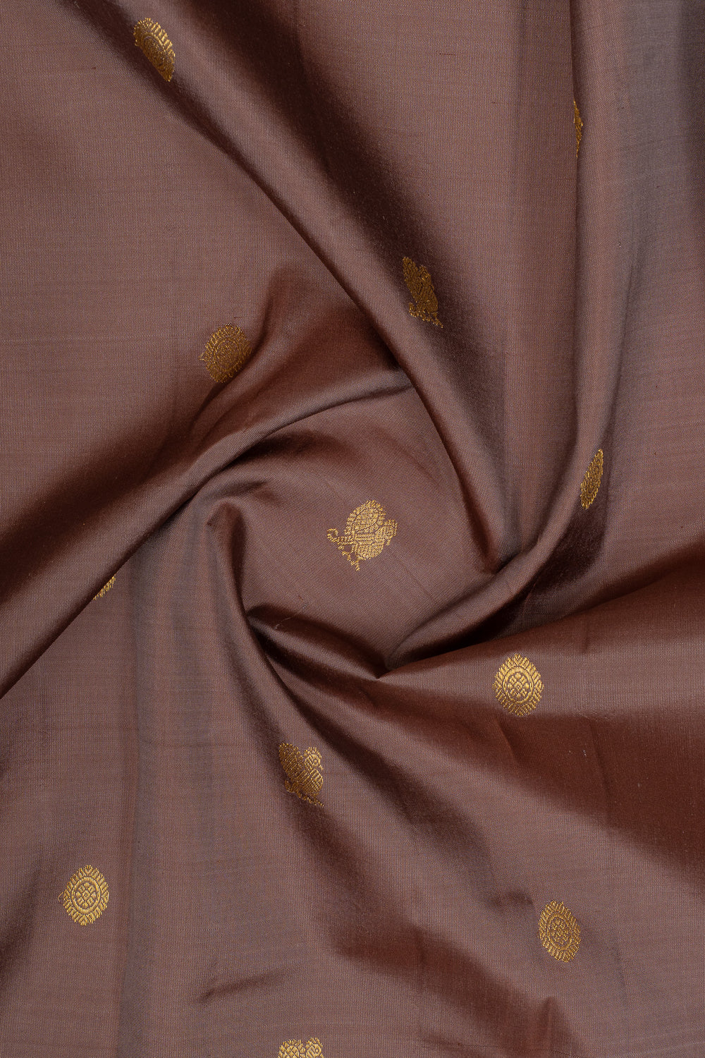 Mauve and red traditional pure kanchipuram silk saree