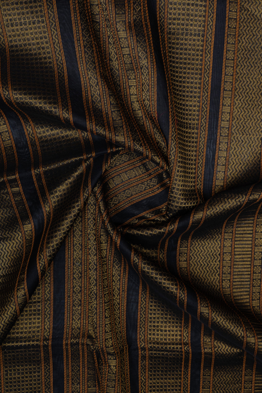 Grey threadwork pure silk cotton saree