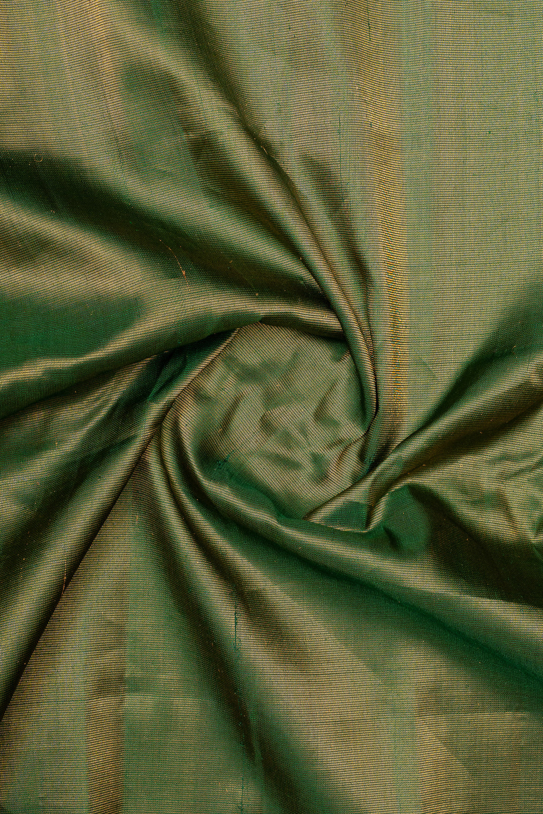 Orange checks and green pure Gadwal silk saree