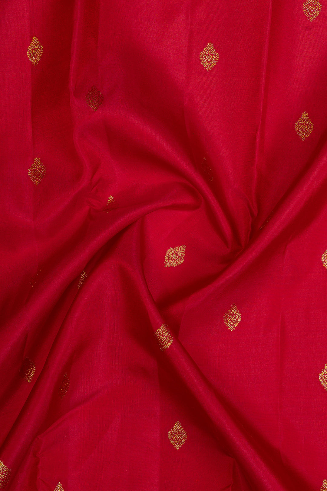 Reddish pink traditional pure kanchipuram silk saree
