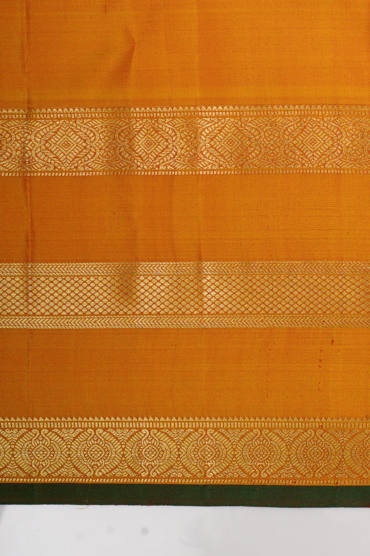Reddish pink traditional pure kanchipuram silk saree