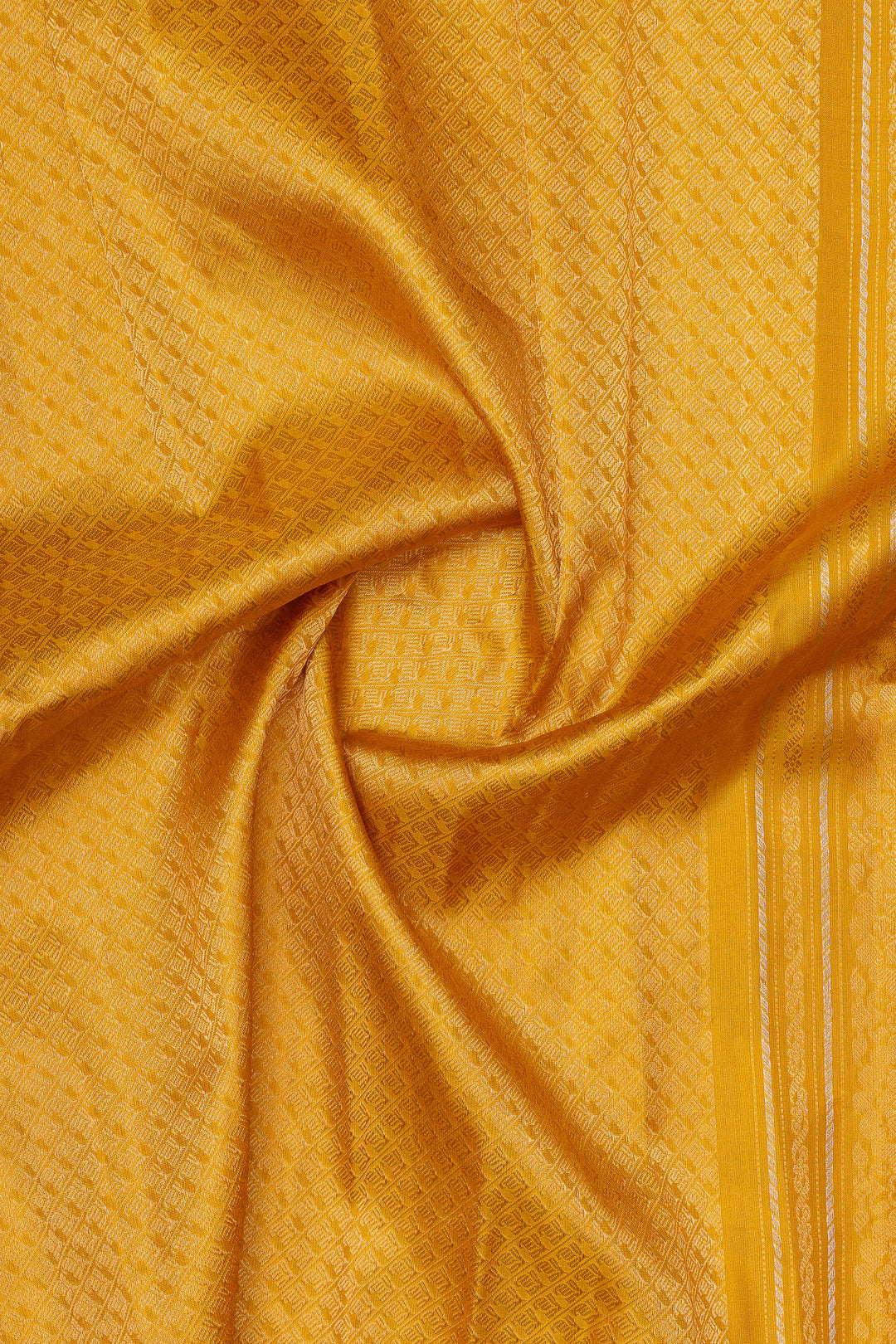 Teal and mustard pure Gadwal silk saree