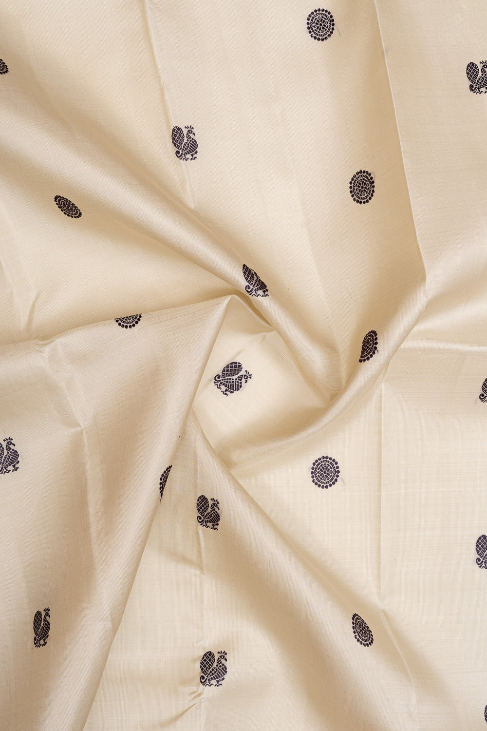 Beige and pink  traditional pure kanchipuram silk saree