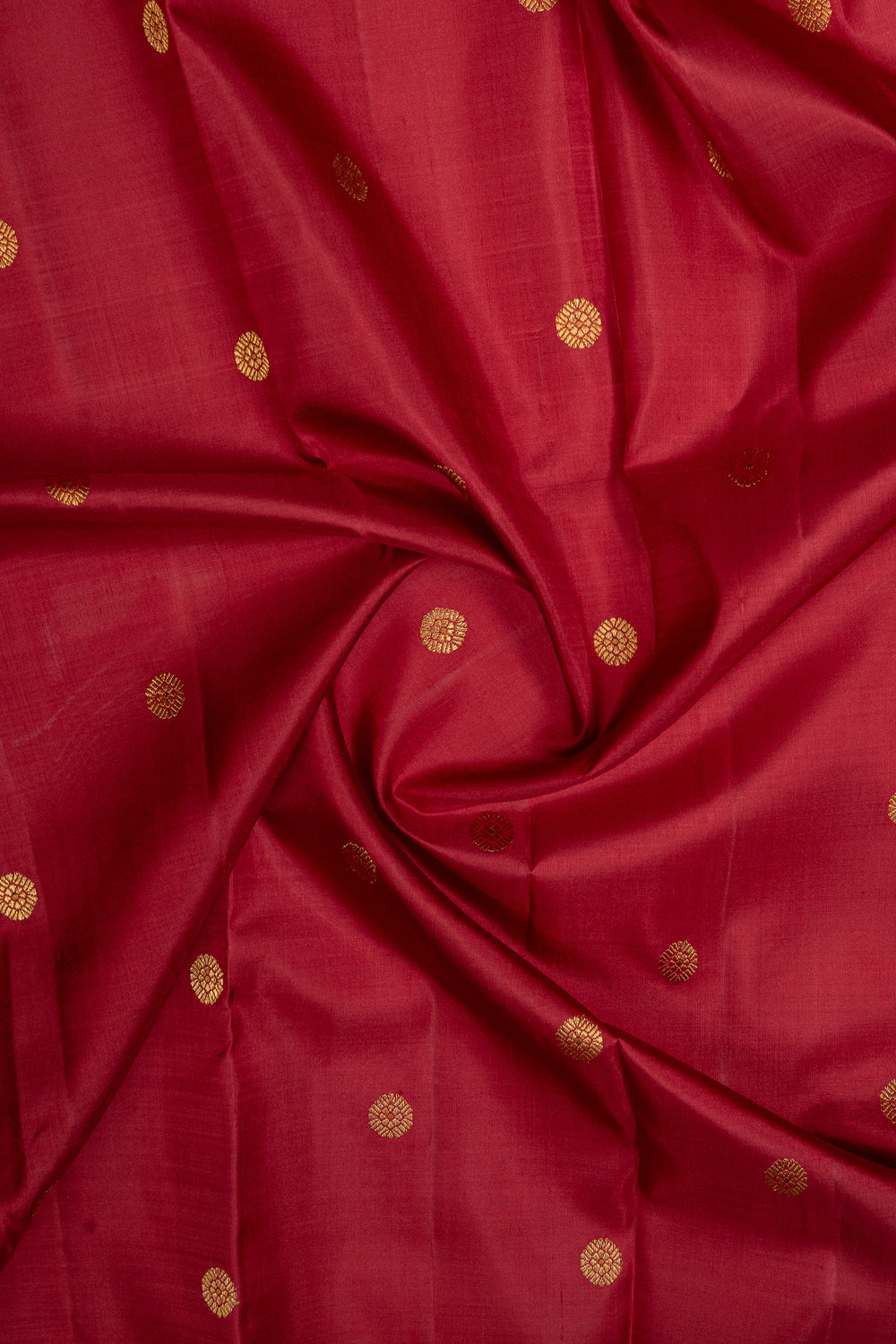 Maroon and khaki traditional pure kanchipuram silk saree
