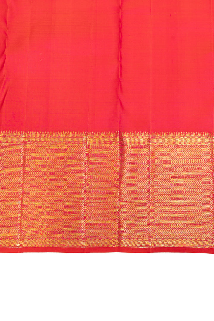 Pink brocade pure Kanchipuram silk saree