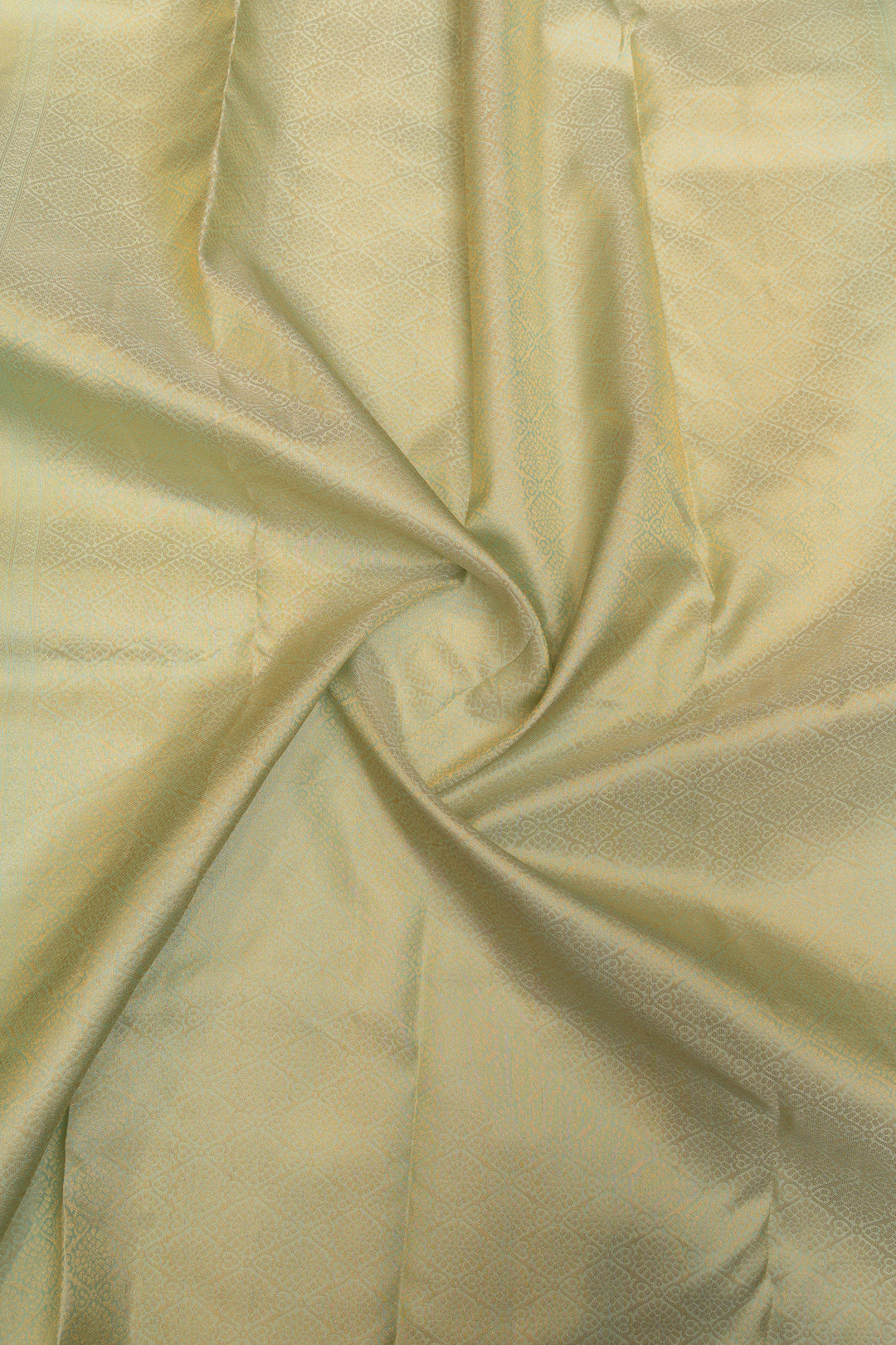 Ice blue embossed pure Kanchipuram silk saree