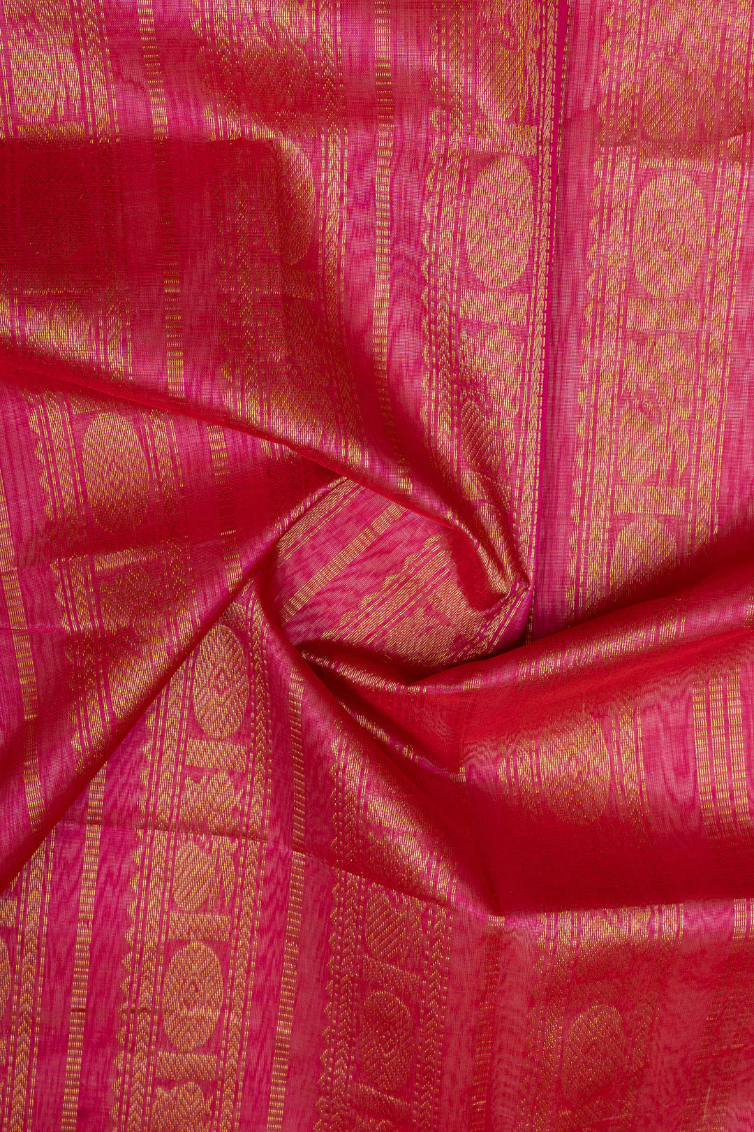 Ivory traditional pure silk cotton saree