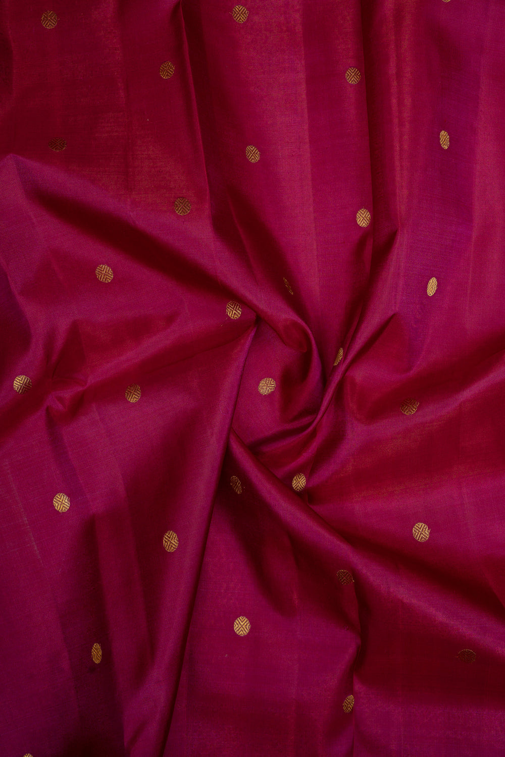 Magenta traditional pure kanchipuram silk saree