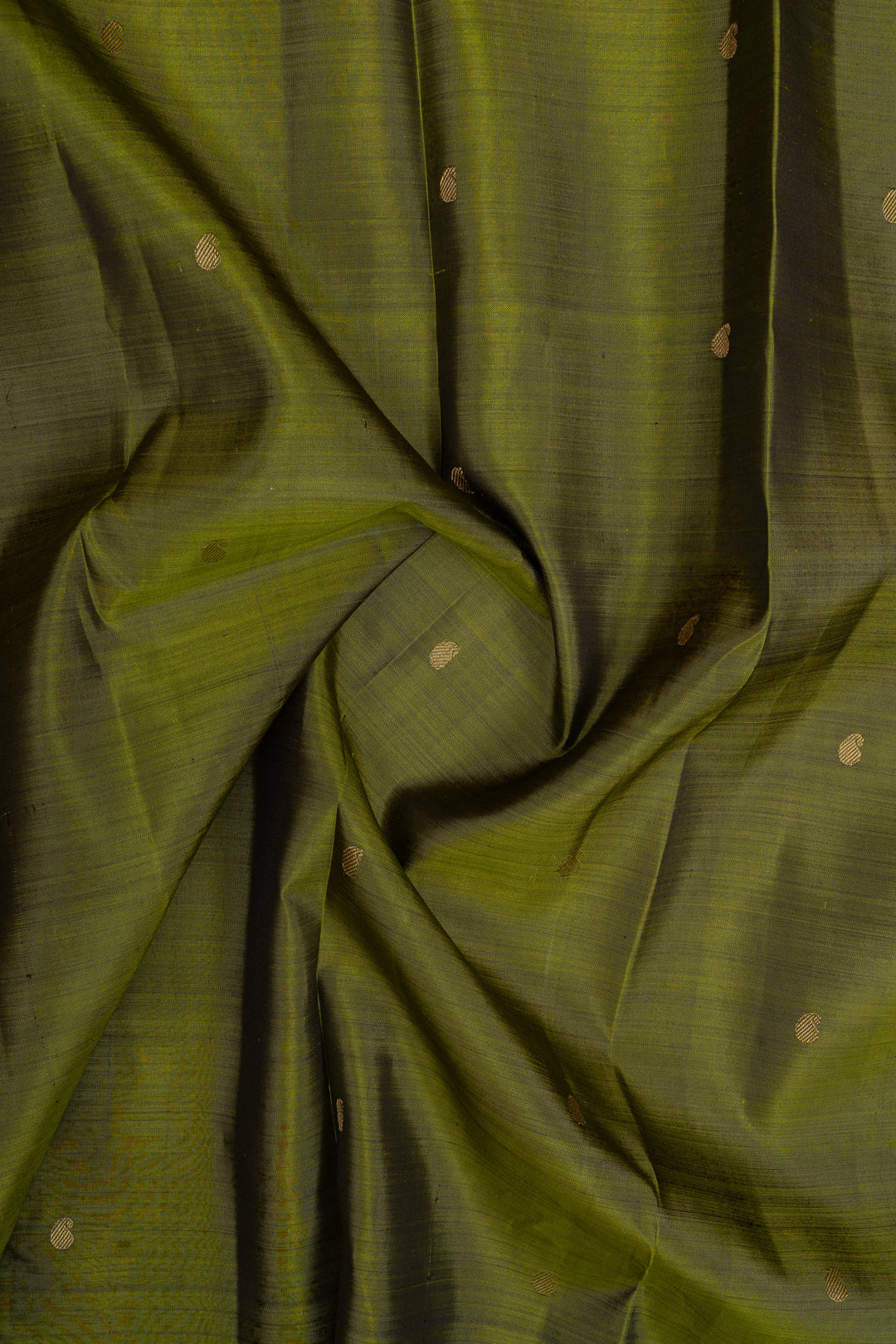 Mehandi green and purple  traditional pure kanchipuram silk saree