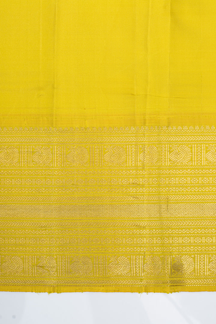 Pine green traditional pure kanchipuram silk saree