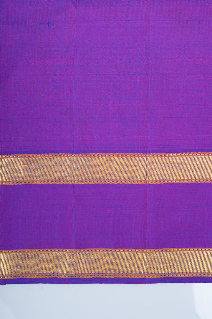Pink kodivisiri traditional pure Kanchipuram silk saree