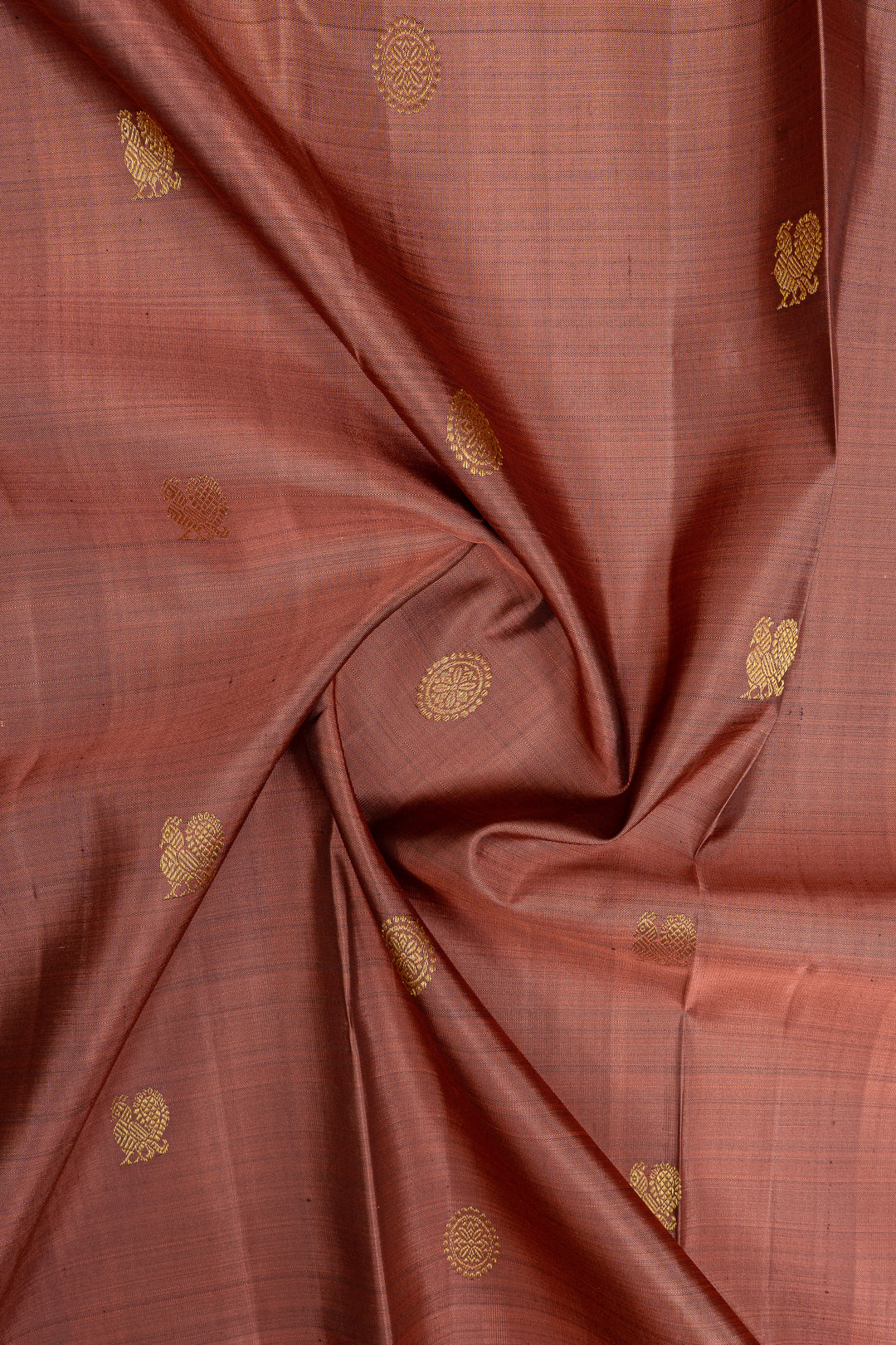 Mauve jamun traditional pure kanchipuram silk saree