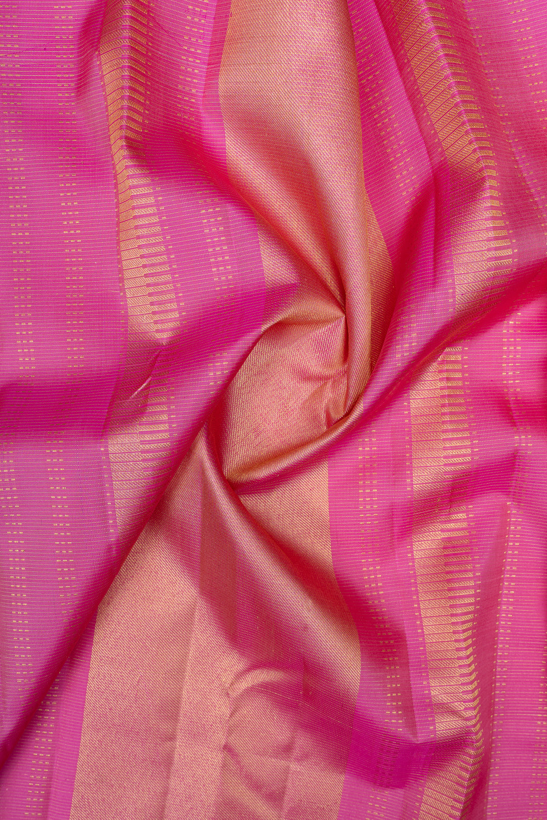 Pink traditional pure kanchipuram silk saree