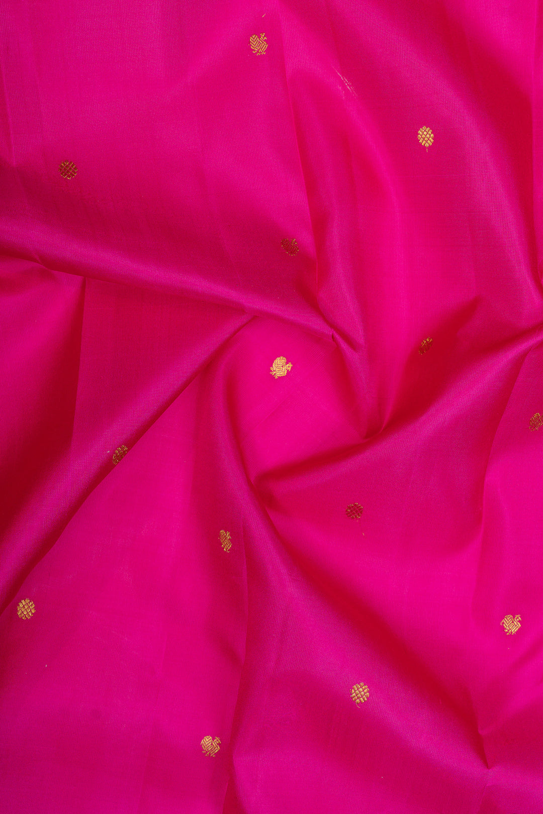 Rani pink traditional pure kanchipuram silk saree