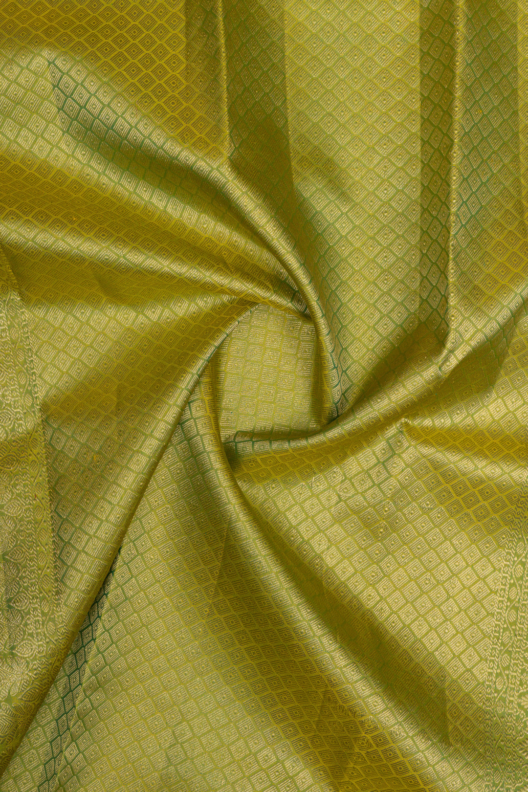 Blue and green  traditional pure kanchipuram silk saree