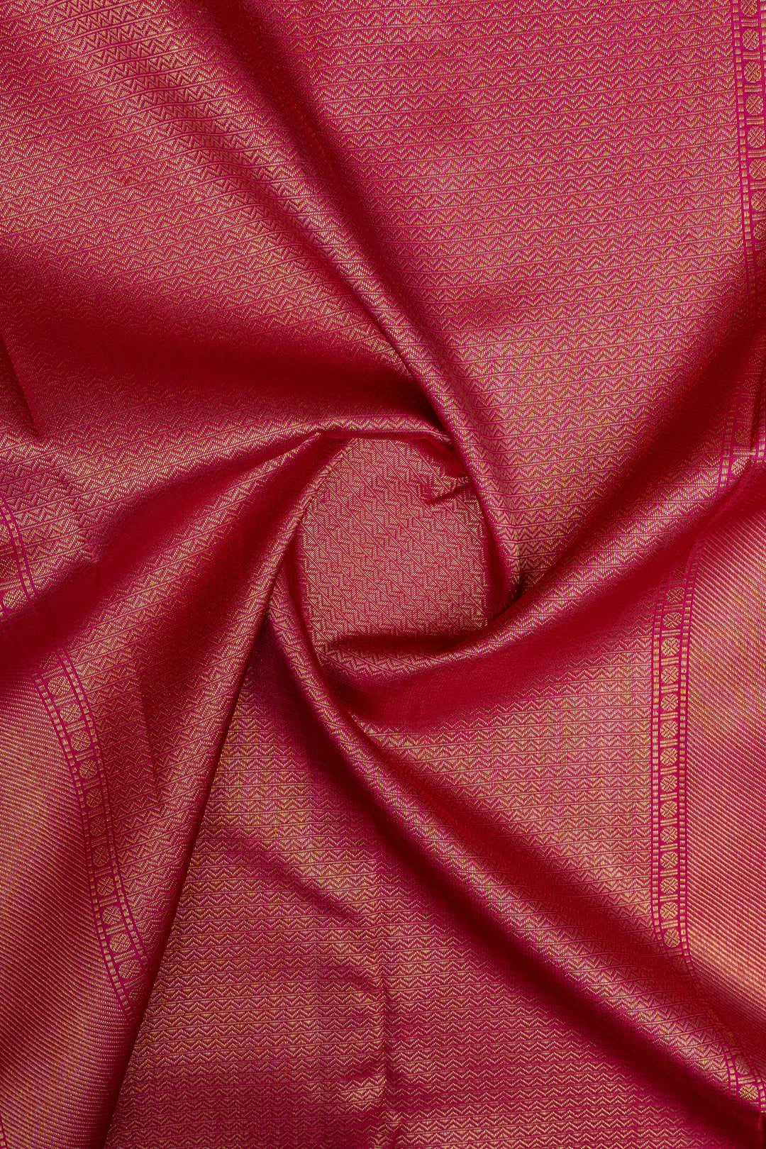 Magenta vanasingaram brocade pure kanchipuram silk saree