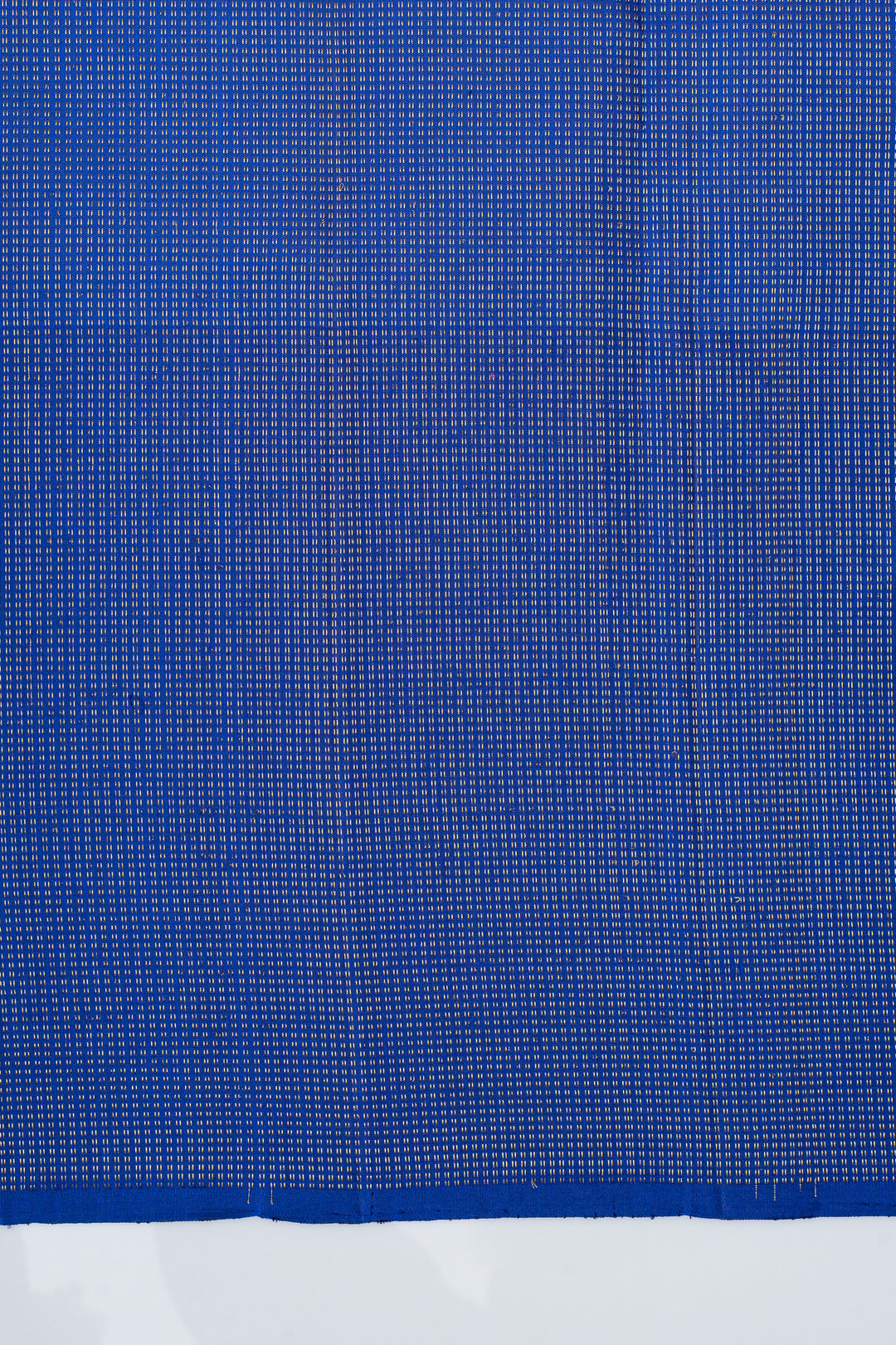 Azure blue horse motifs pure kanchipuram silk saree