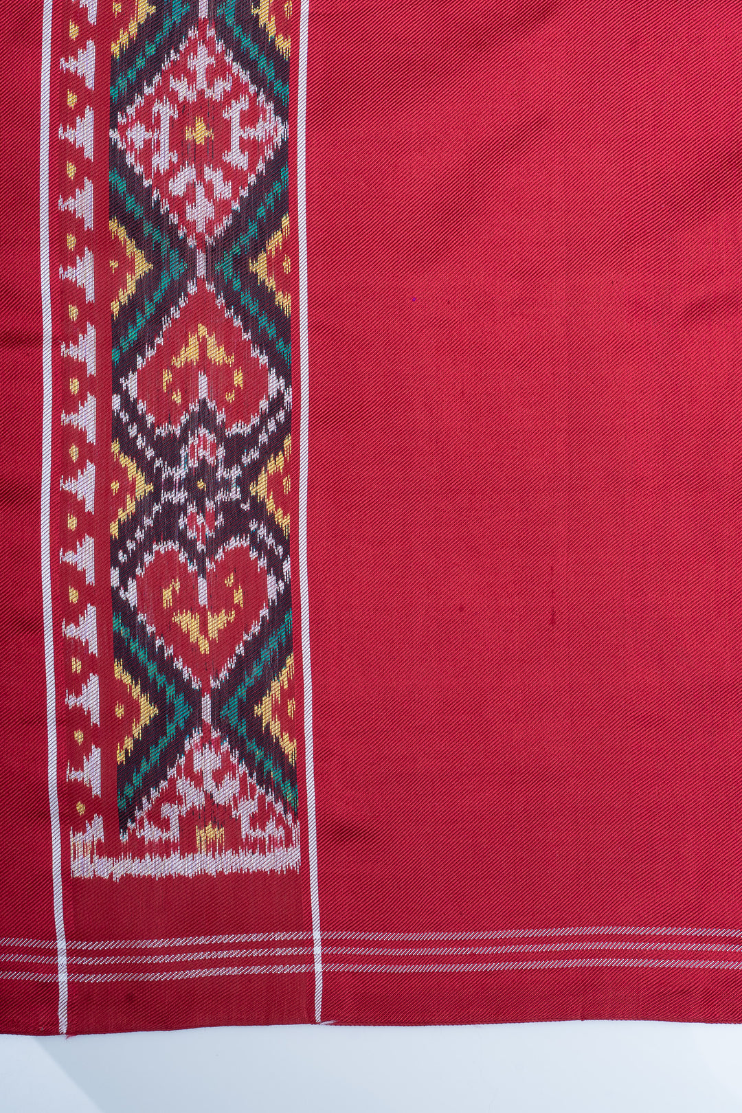 Purple pure Patola silk saree