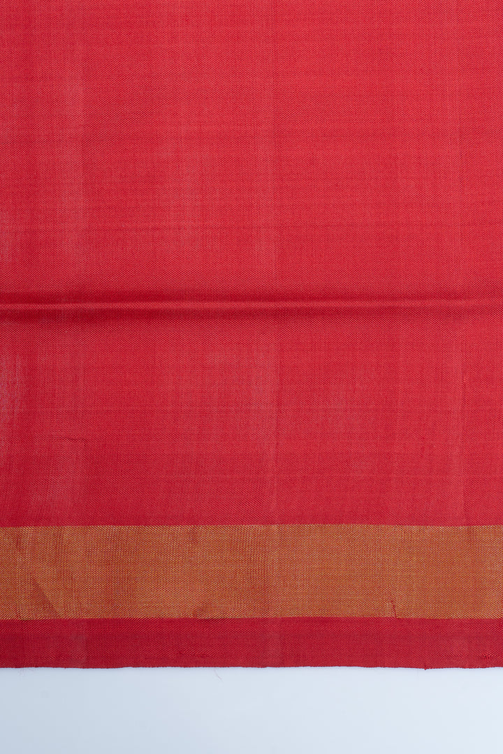 Grey and red pure Patola silk saree