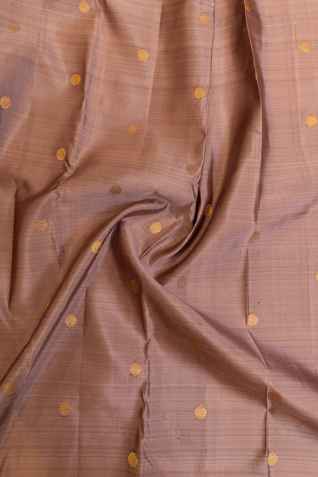 Heather purple and maroon pure Kanchipuram silk saree