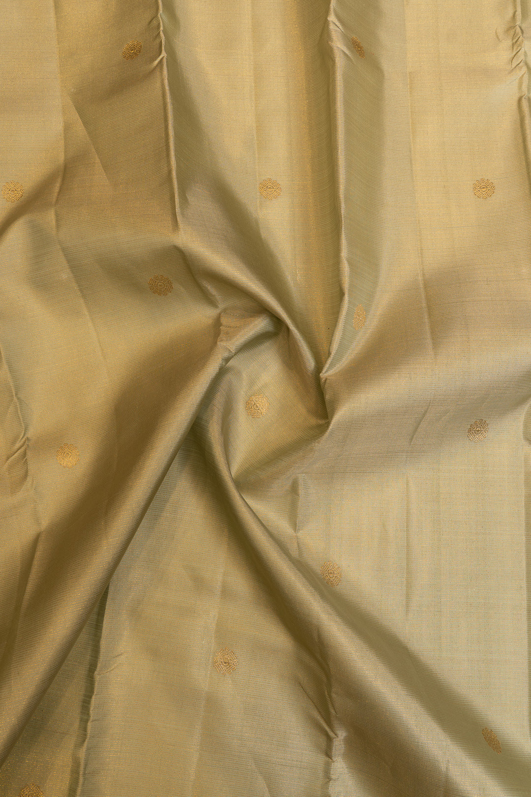 Tea green Vairaoosi pure Kanchipuram silk saree