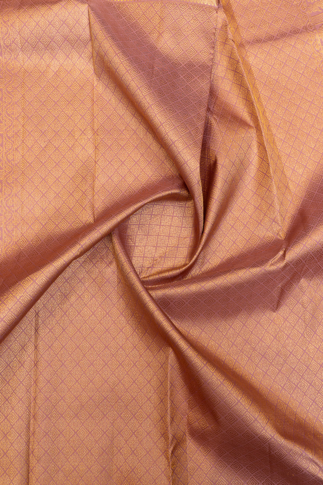 Mauve purple pastel pure Kanchipuram  silk saree