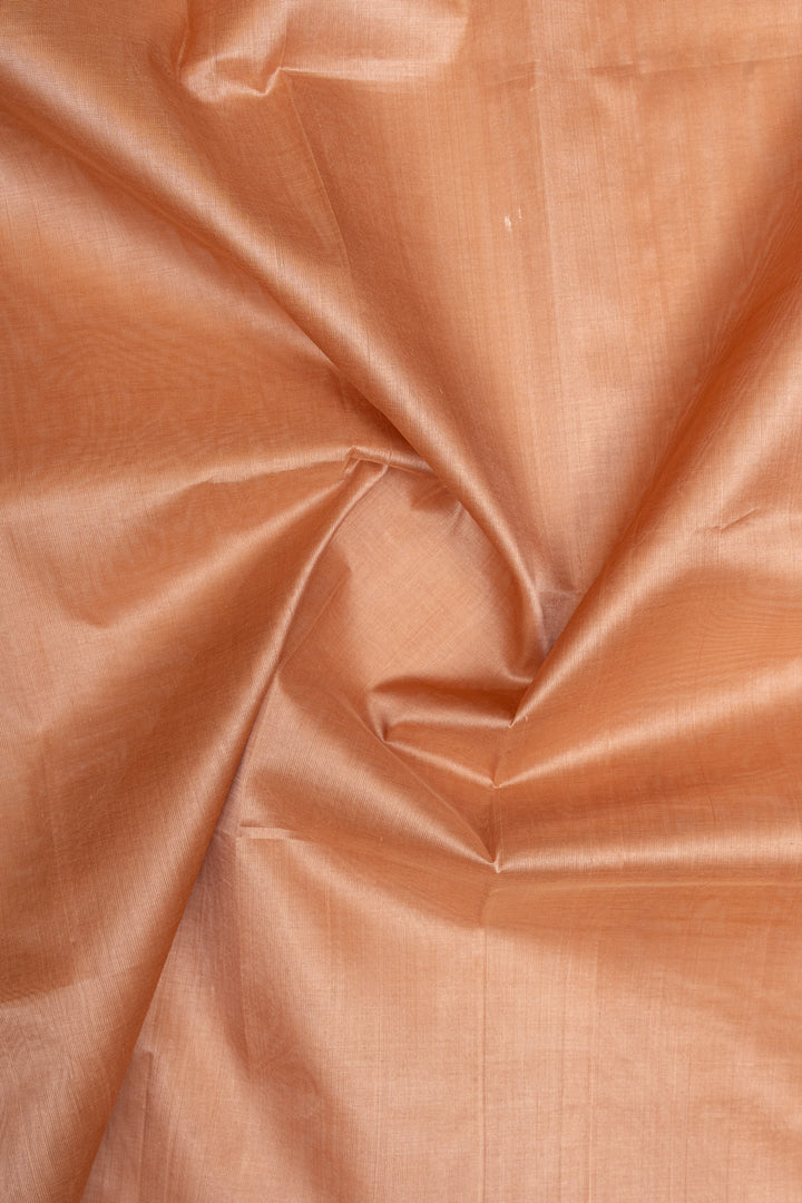Biscuit beige  traditional pure silk cotton saree