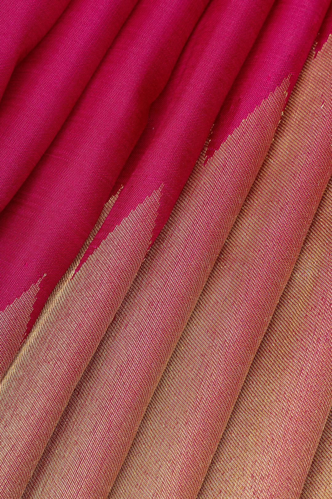 Reddish pink rising 8 Kol pure kanchipuram silk saree