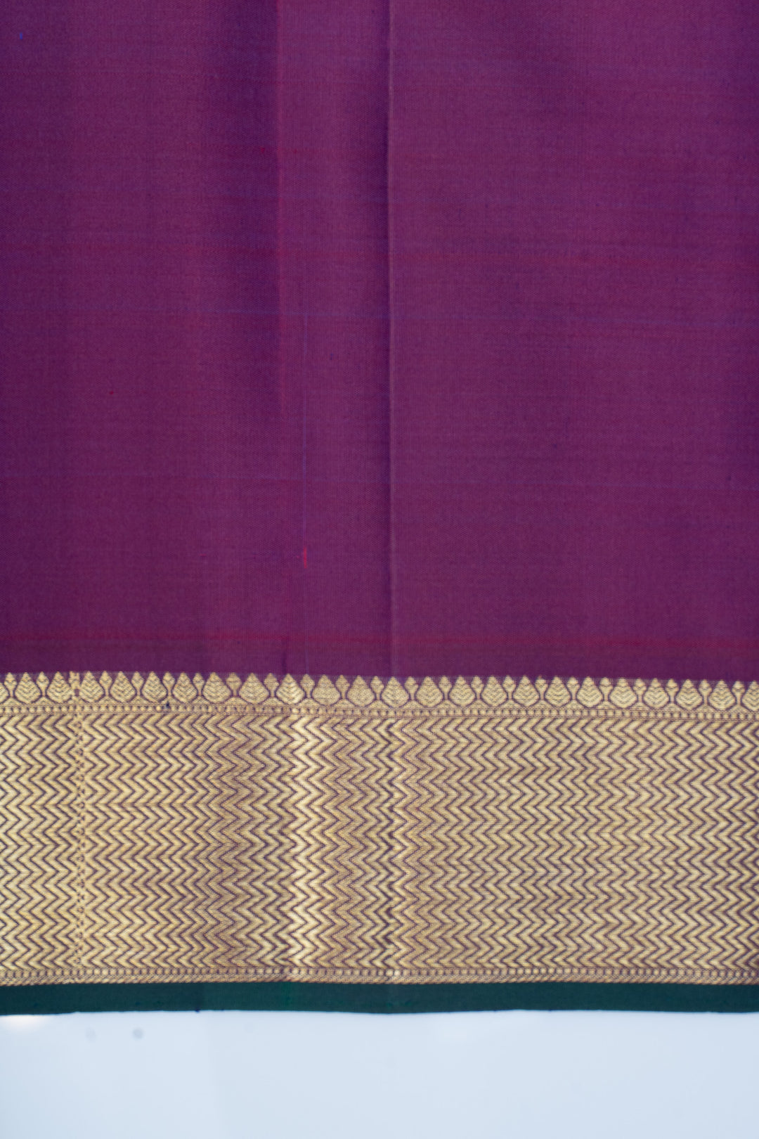 Peacock blue zari checks pure kanchipuram silk saree