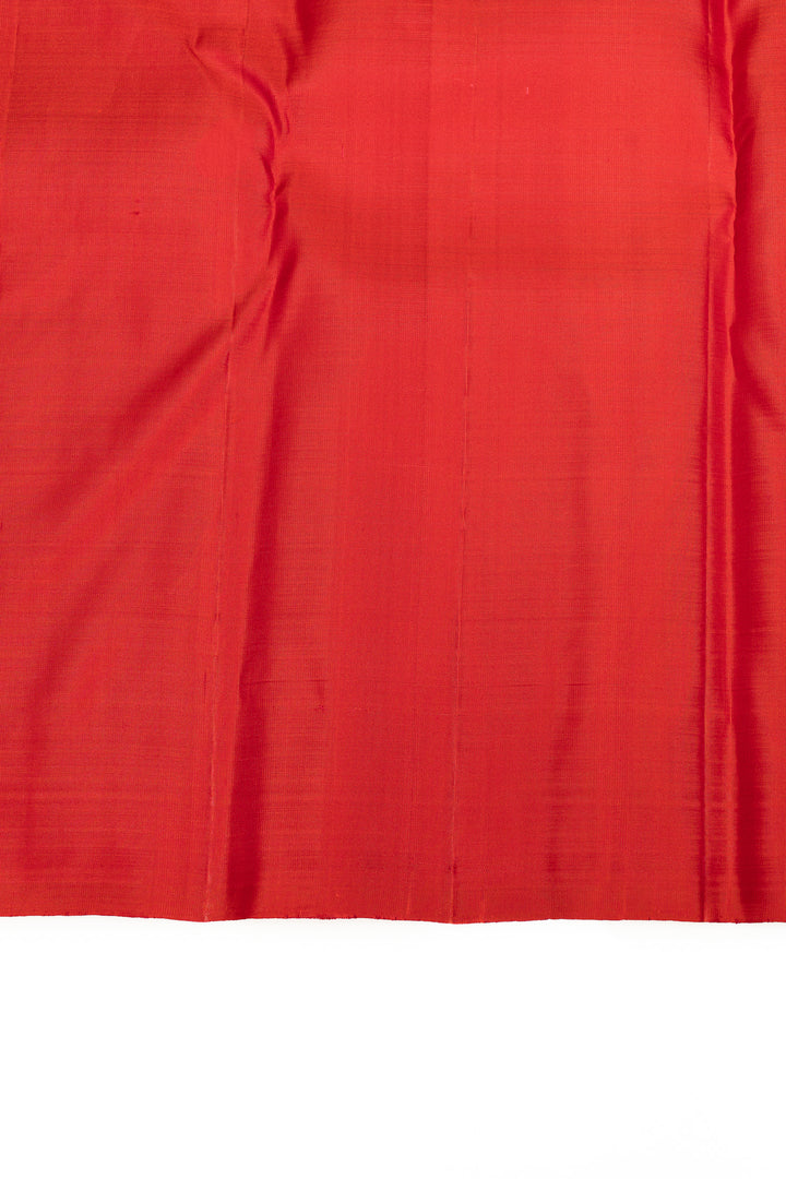 Red rising temple 8 Kol pure Kanchipuram silk saree