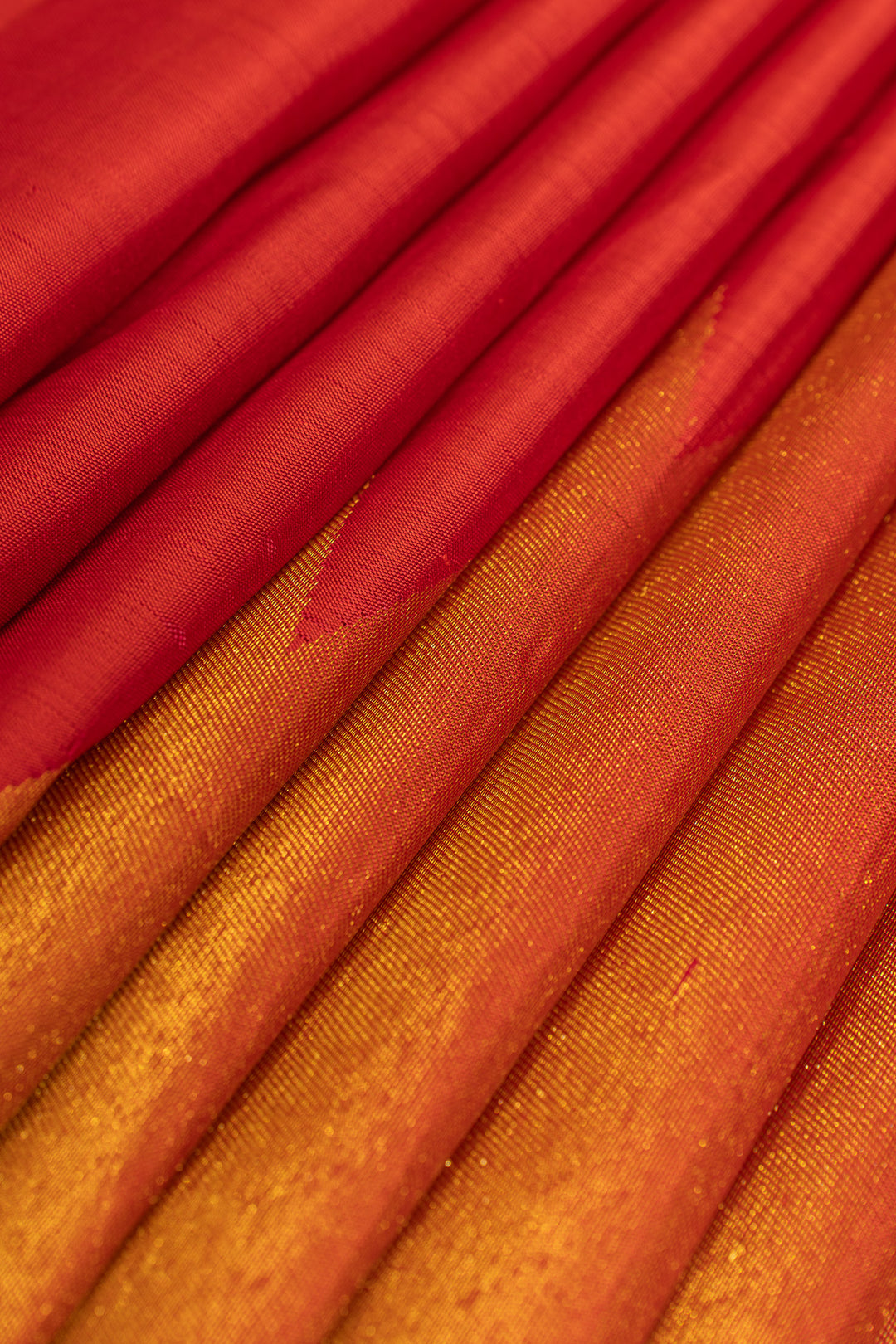 Red rising temple 8 Kol pure Kanchipuram silk saree