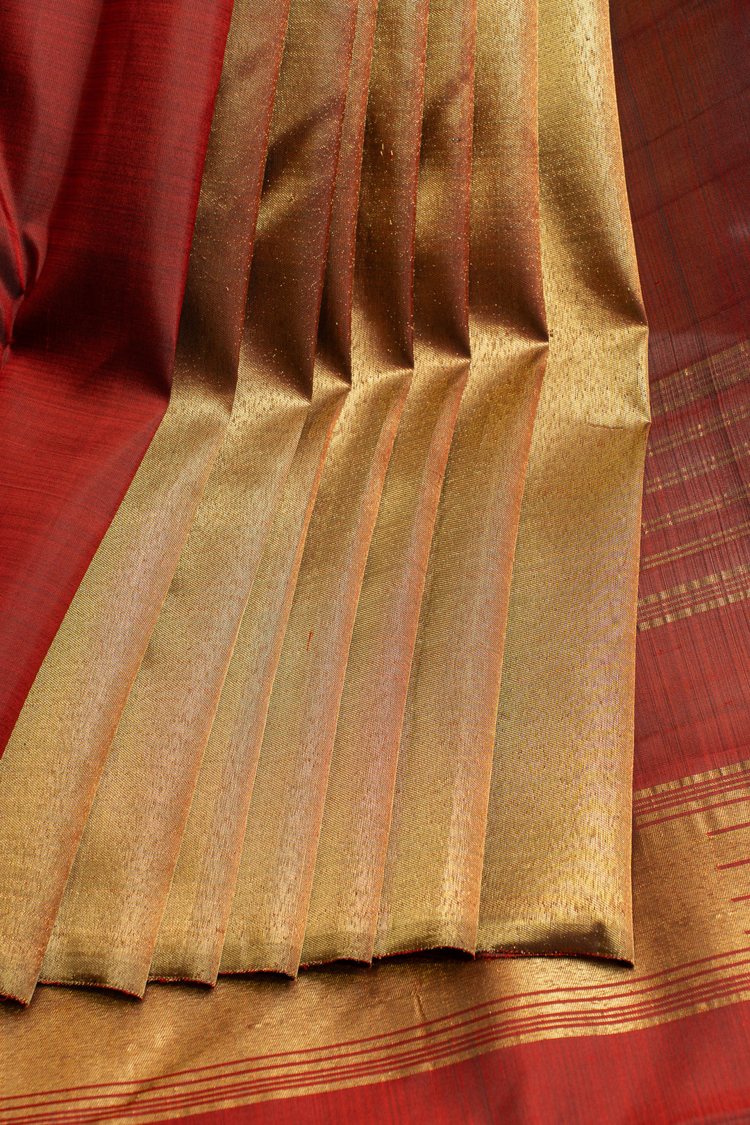 Maroon rising 8 Kol pure Kanchipuram silk saree