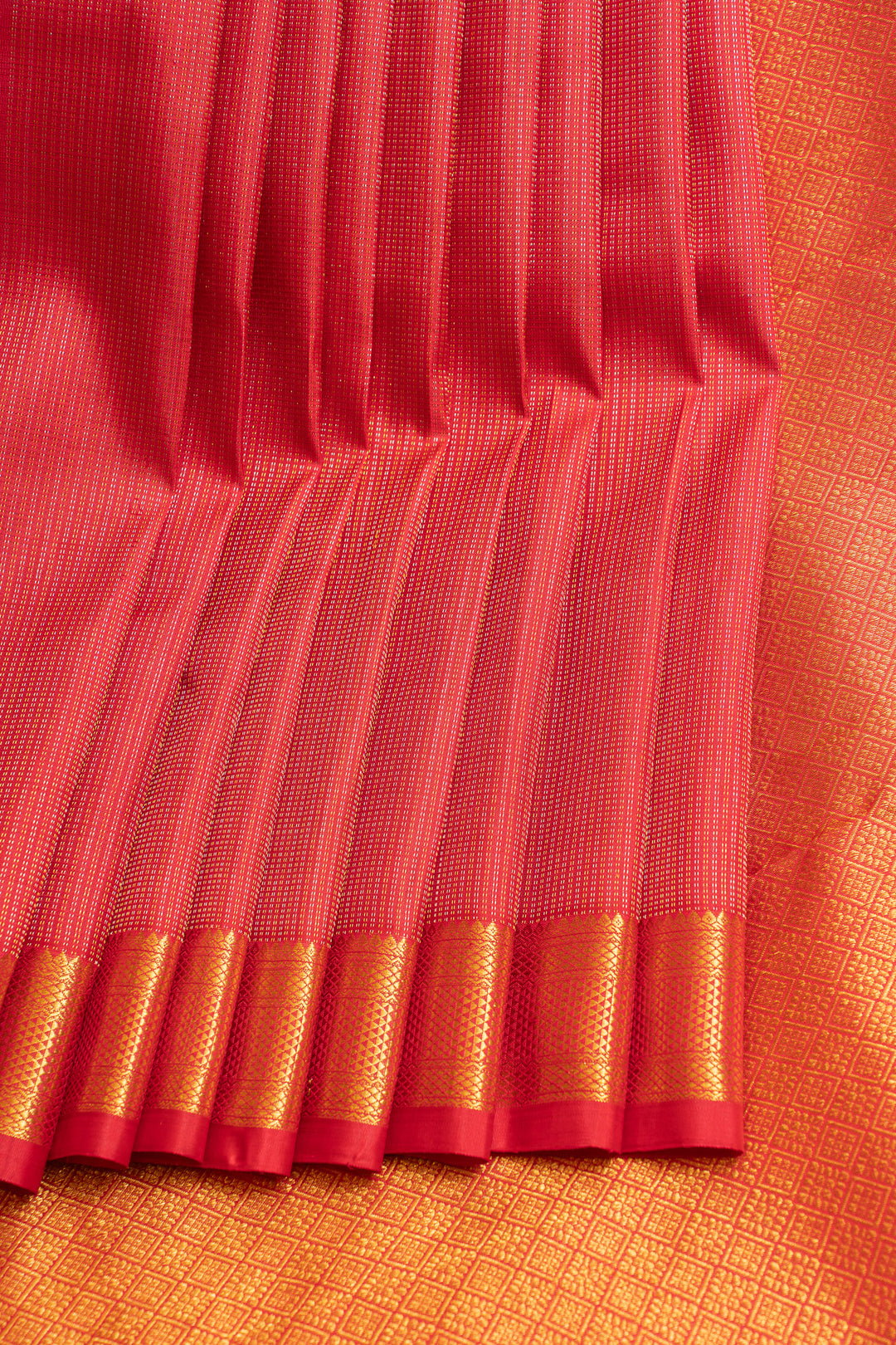 Pink Muthu Zari pure Kanchipuram silk saree