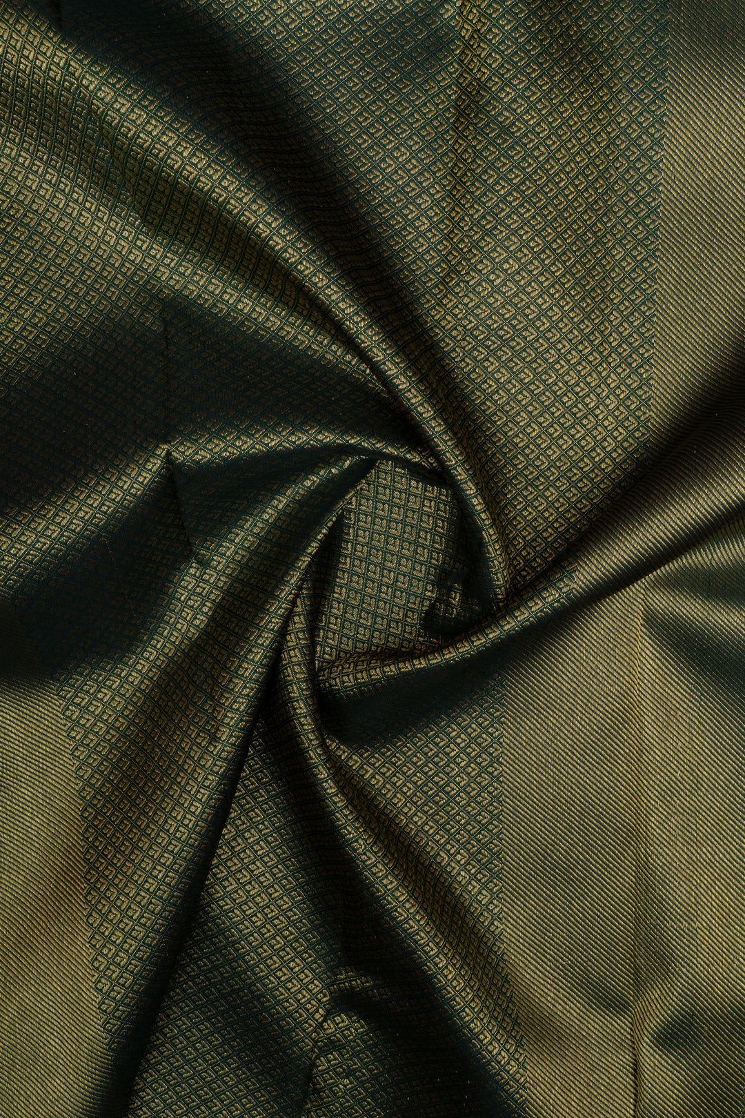 Magenta purple and green brocade  pure kanchipuram silk saree