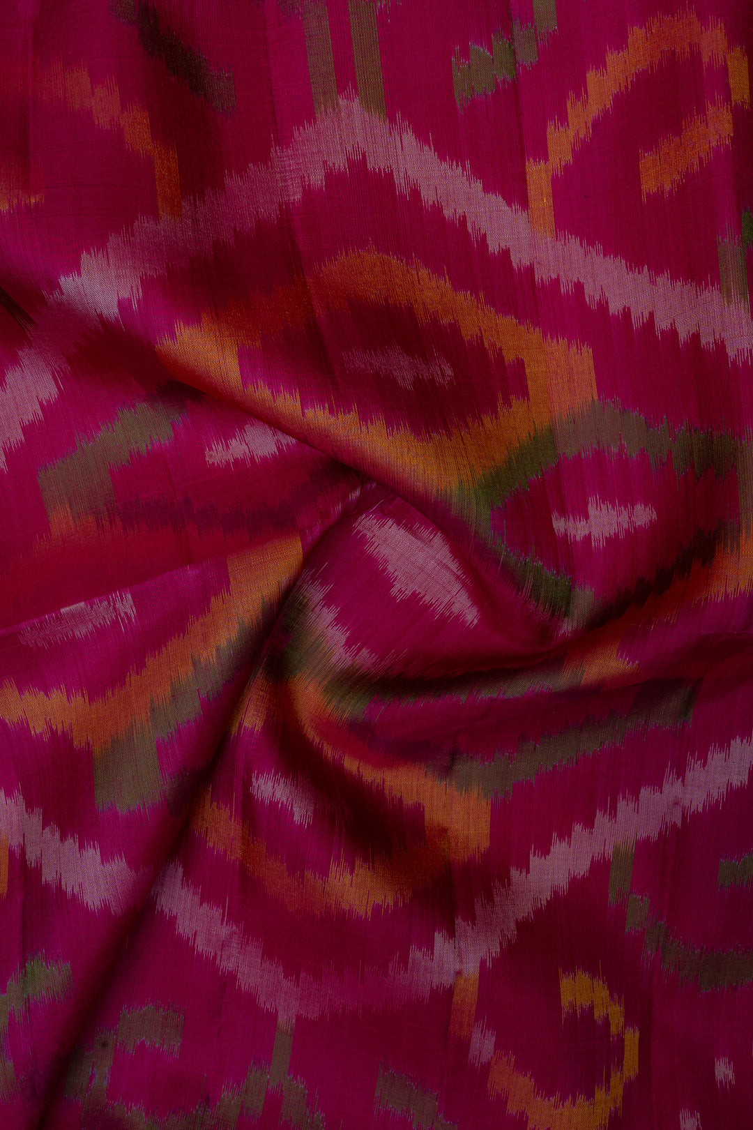 Blue ikat pure soft silk saree