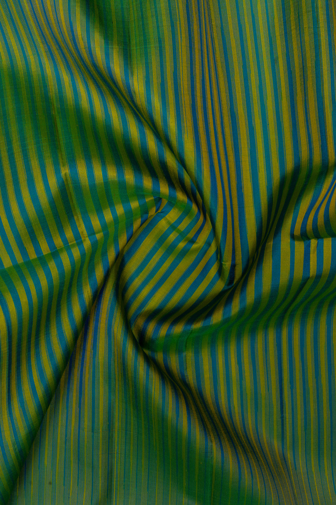 Lime green pure soft silk saree