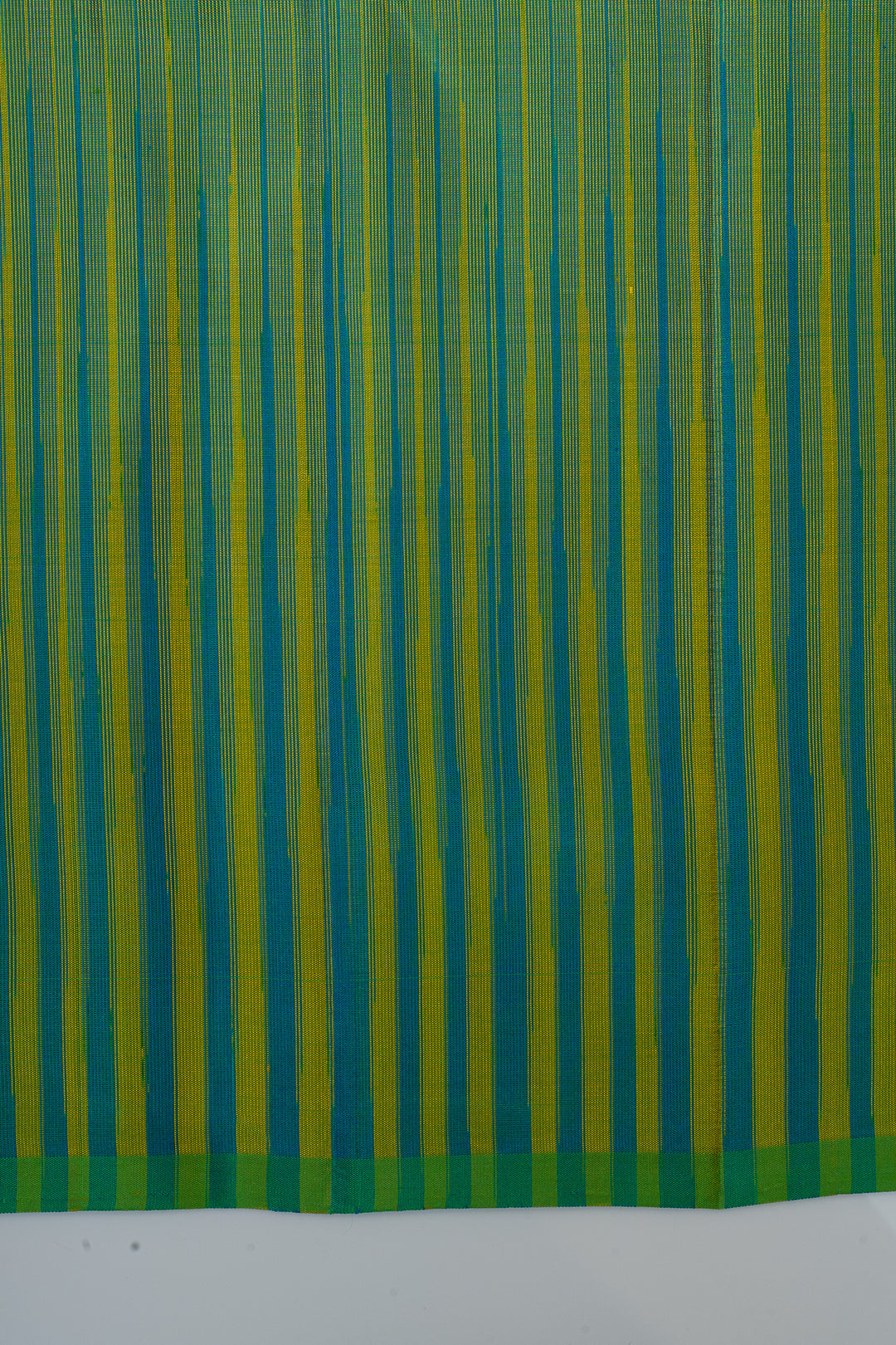 Lime green pure soft silk saree