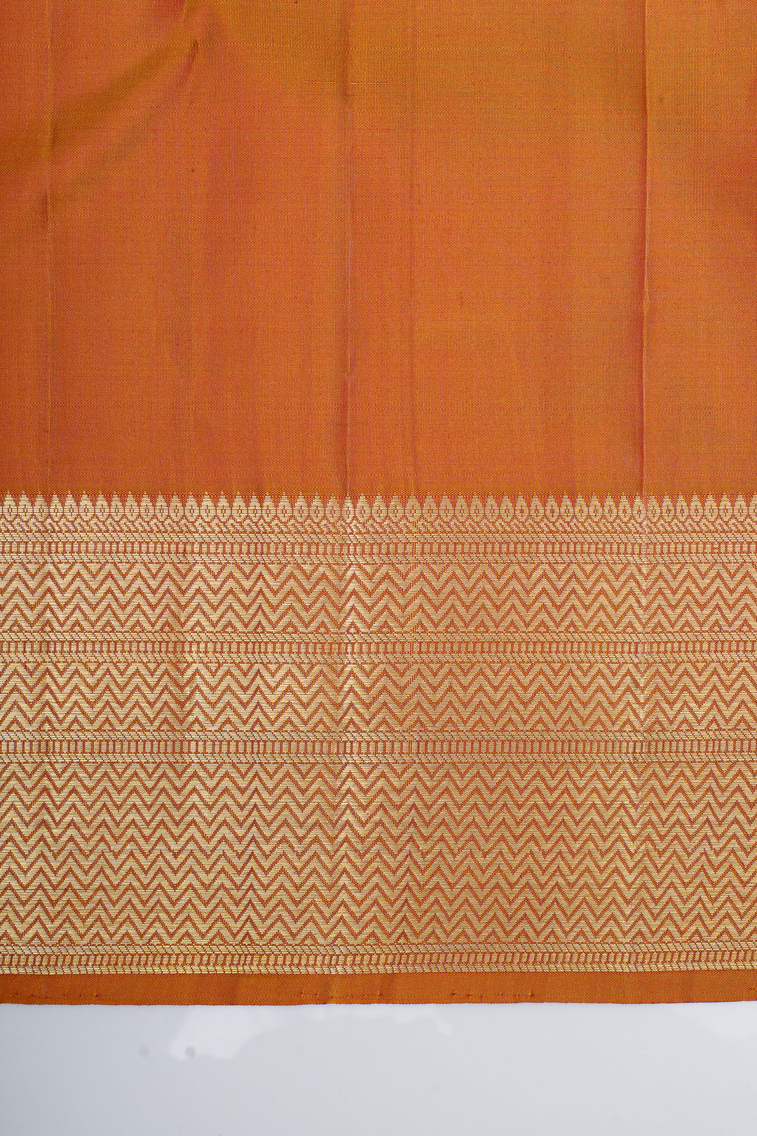 Maroon and gold zari checks pure kanchipuram silk saree