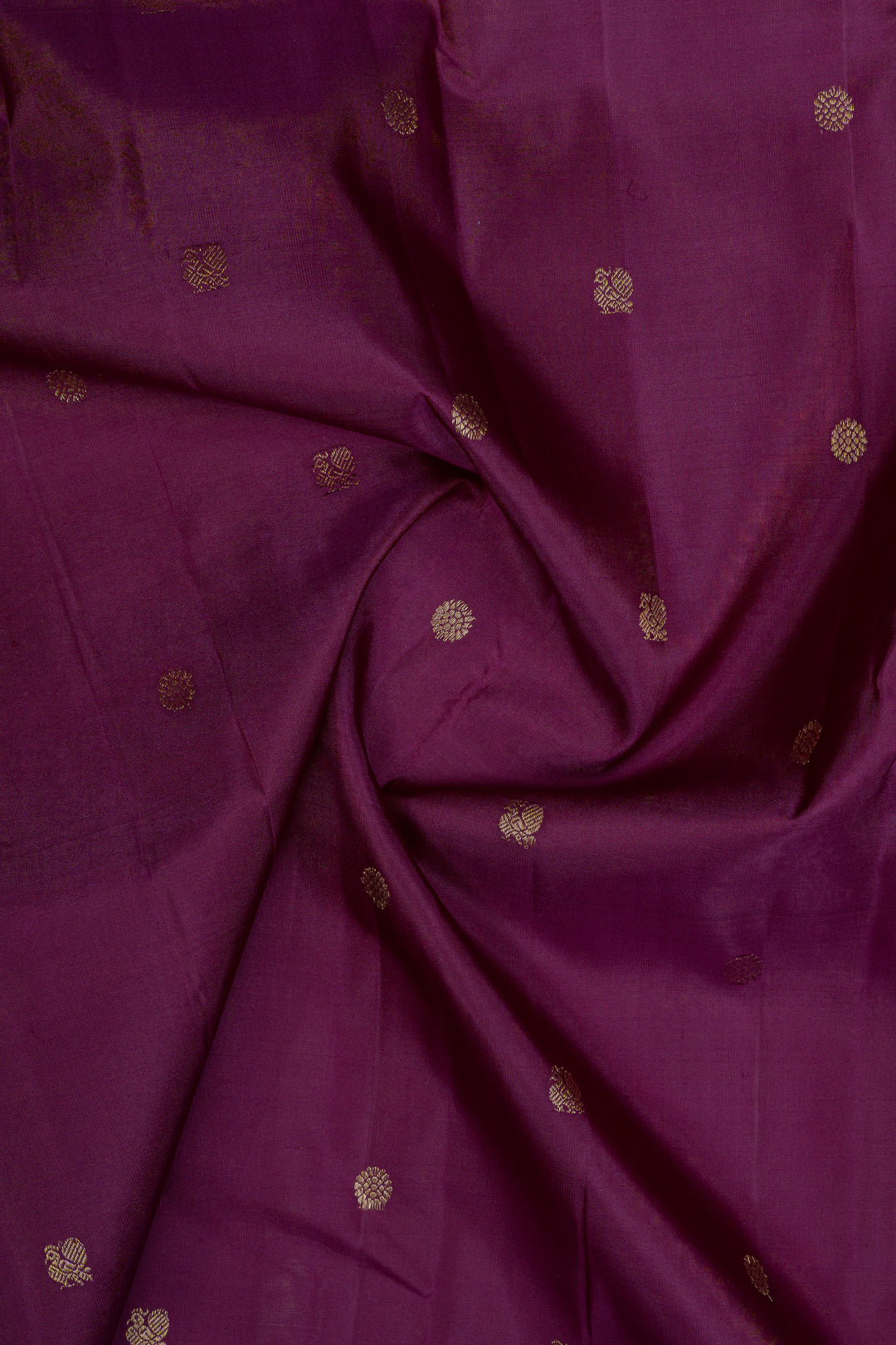 Purple traditional pure kanchipuram silk saree