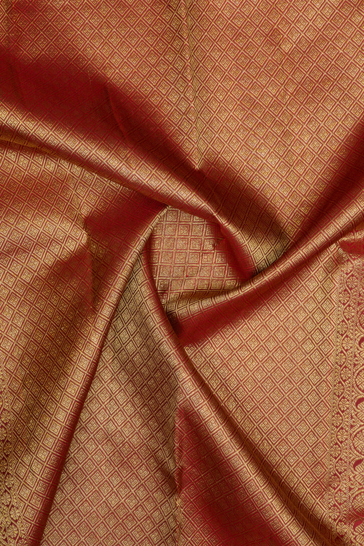 Grey shot colour pure kanchipuram silk saree