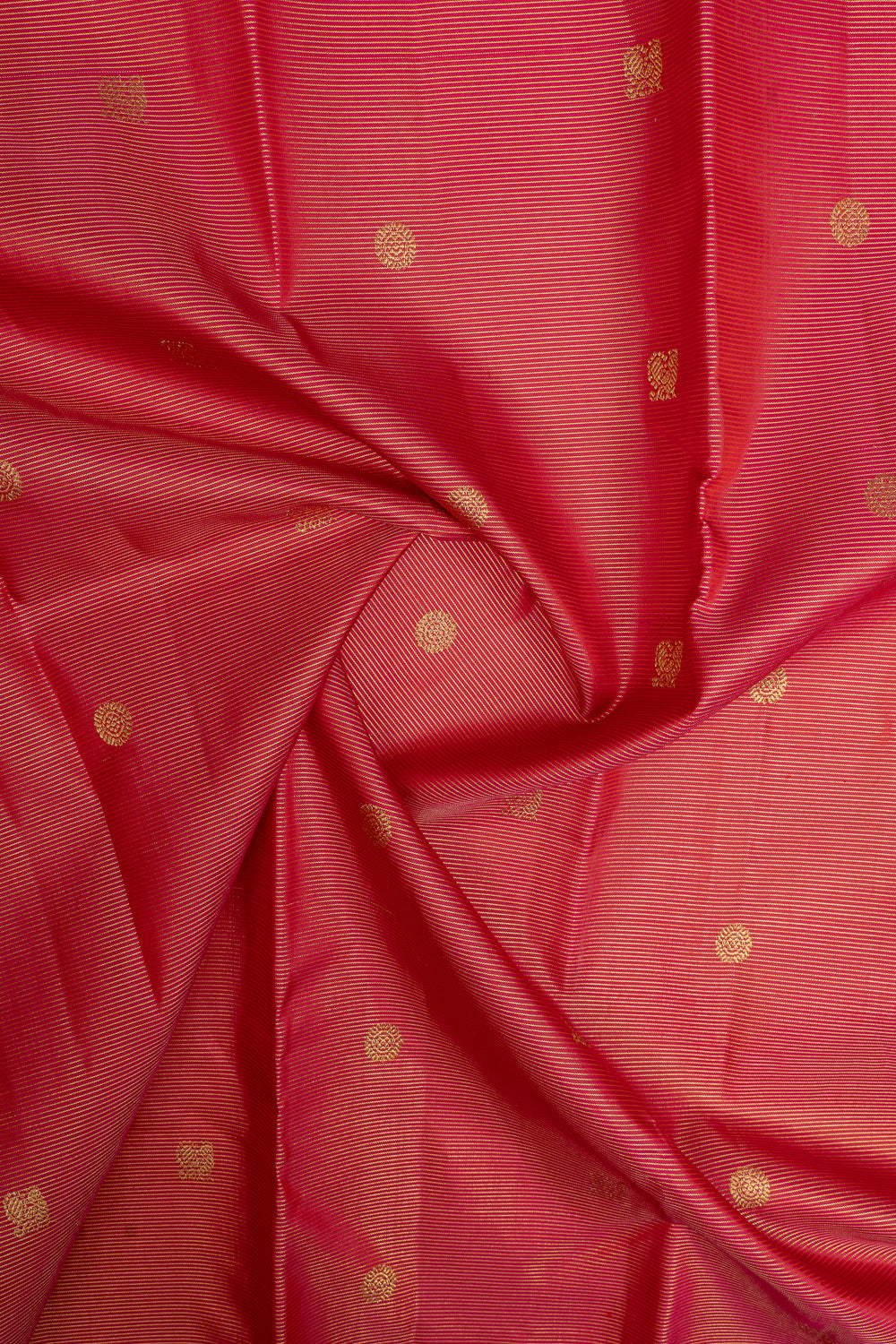 Red and gold Vairaoosi pure kanchipuram silk saree