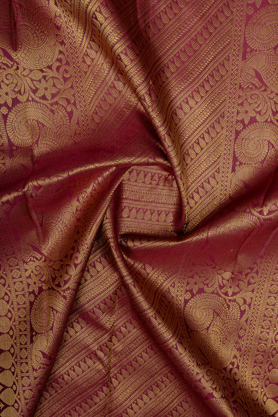 Jamun purple traditional pure kanchipuram silk saree
