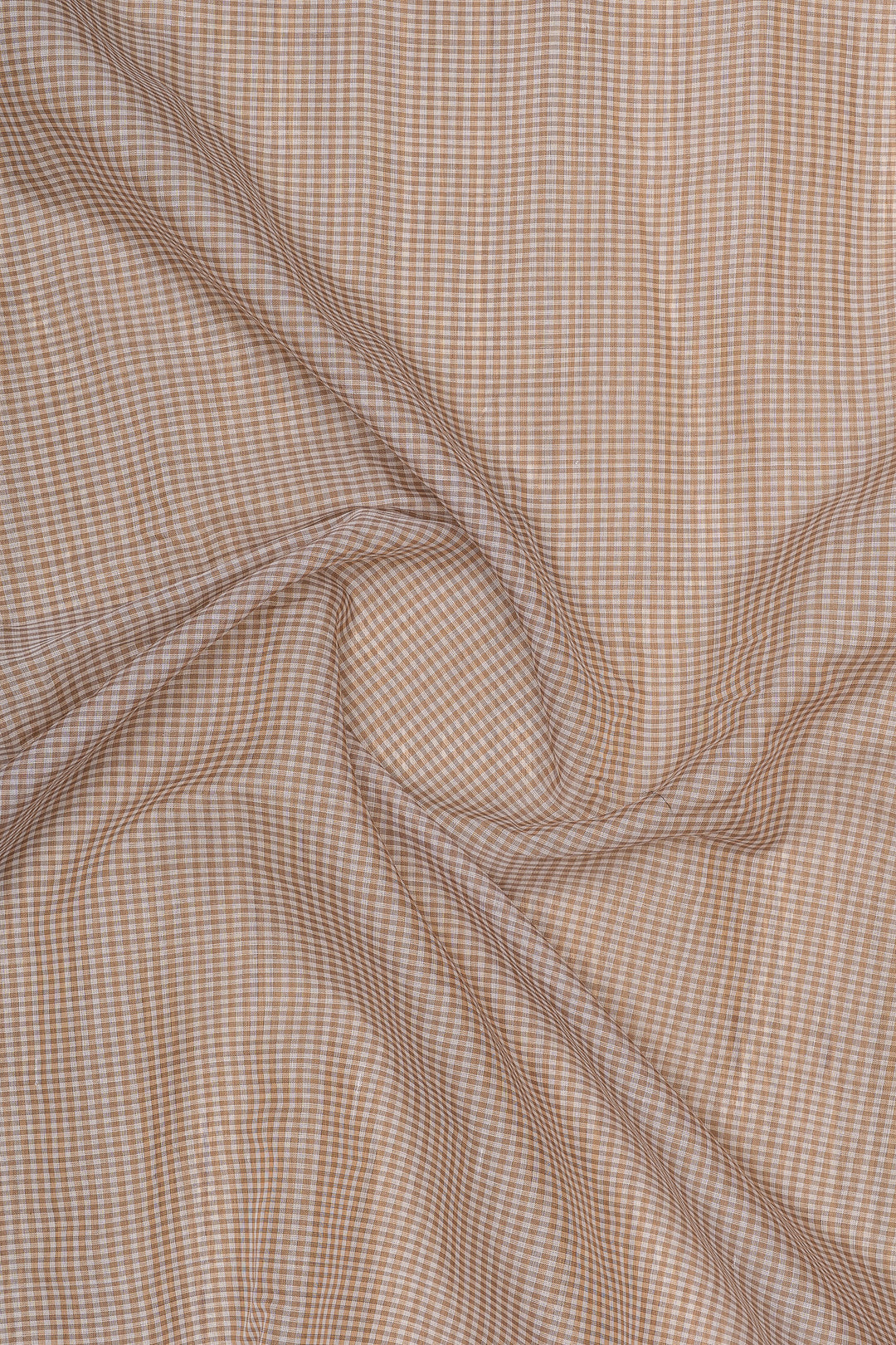 Ivory and red  pure Linen Gadwal silk saree