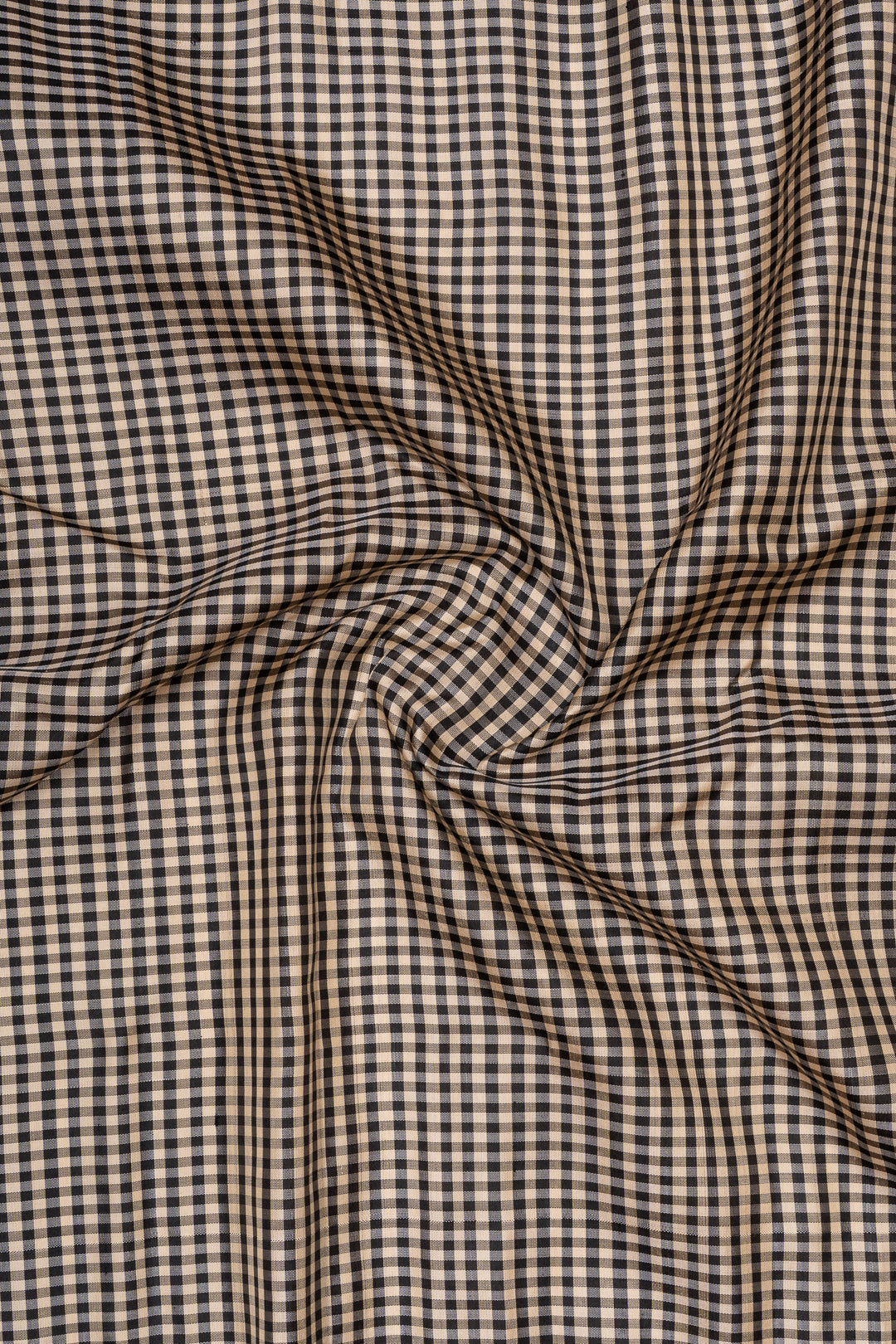 Black and white checks Gadwal & Kuttu Gadwal silk saree