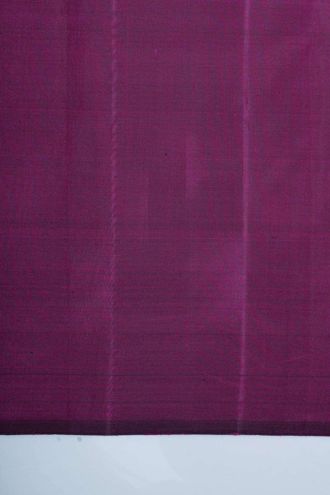 Mulberry purple temple border Kanchipuram silk saree